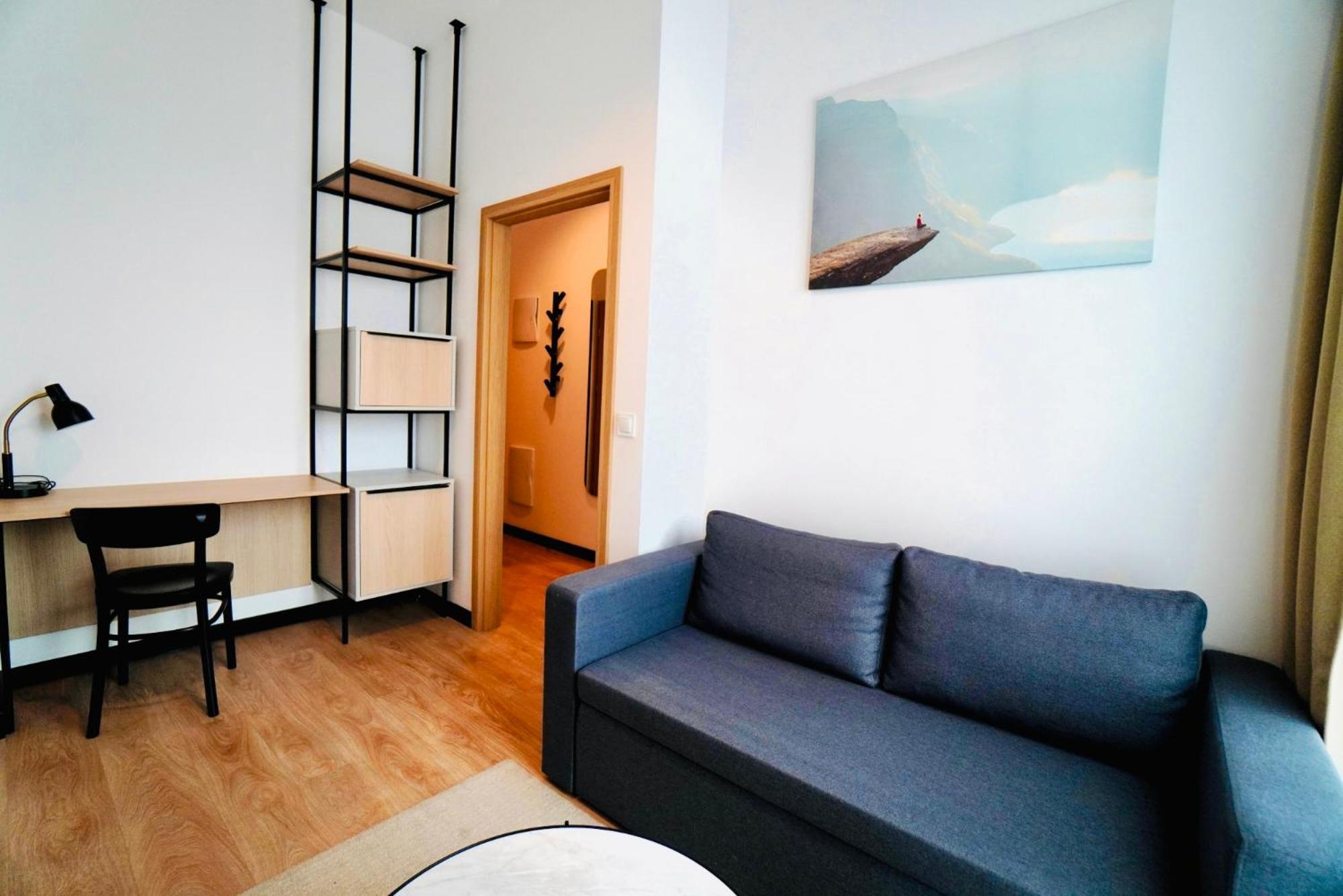 Bk Aparthotel Praga - National Stadium - Comfortable Apartment For 4 People Varşovia Exterior foto